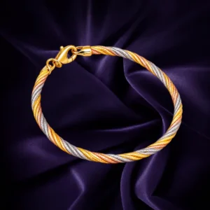 Twisted rope bracelet for girls